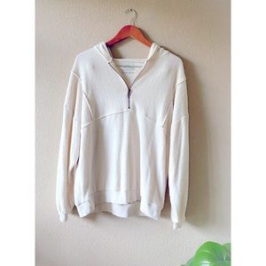 UO half zip hoodie sweatshirt